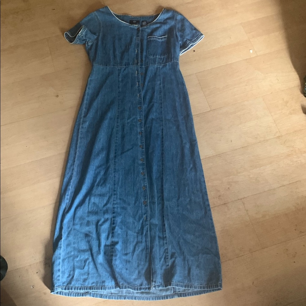 A denim dress
